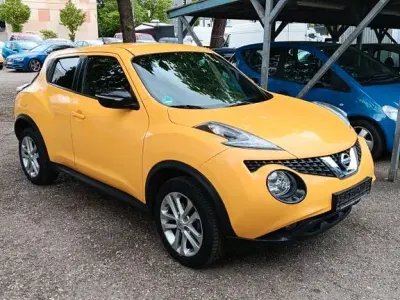 Gebraucht Nissan Juke Acenta 116 PS (85 kW) 2015 Gelb SUV