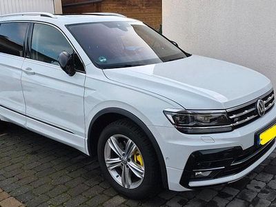 Gebraucht VW Tiguan Allspace R 190 PS (139 kW) 2020 Weiß SUV