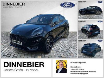 Gebraucht Ford Puma ST-Line X 155 PS (114 kW) 2024 Obsidian schwarz met SUV