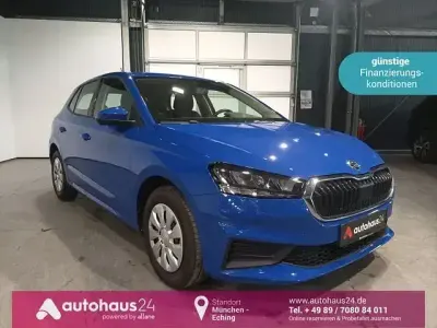 Gebraucht Skoda Fabia Ambition 65 PS (47 kW) 2022 Blau Kleinwagen