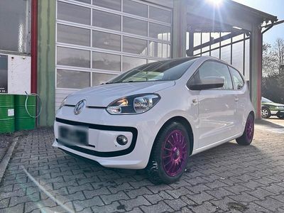 Gebraucht VW up! Highline 75 PS (55 kW) 2013 Weiß Kleinwagen