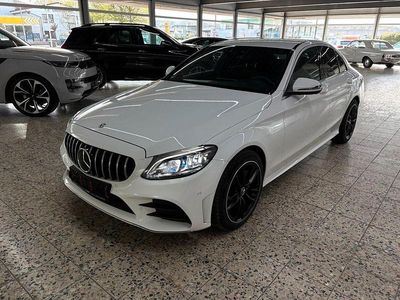 Gebraucht Mercedes C300 AMG line 258 PS (189 kW) 2019 Weiß Limousine