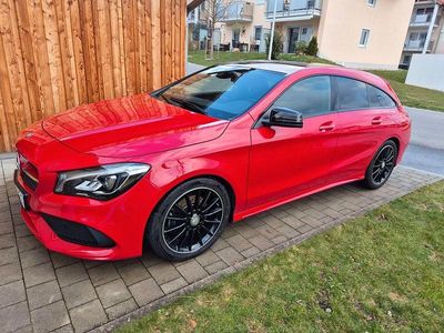 Gebraucht Mercedes CLA250 Shooting Brake AMG line 211 PS (155 kW) 2016 Rot Kombi