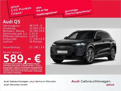 Gebraucht Audi Q5 Sport 204 PS (150 kW) 2025 Mythosschwarz metallic SUV