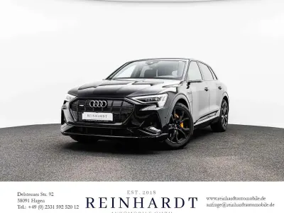 Gebraucht Audi e-tron Black Edition 230 kW (313 PS) 2022 Mythosschwarz metallic SUV