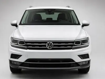 Gebraucht VW Tiguan Allspace Highline 190 PS (139 kW) 2019 Weiß SUV