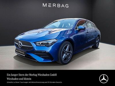 Usata Mercedes CLA250e Shooting Brake AMG Line Premium 218 CV (160 kW) 2023 Blu Station wagon