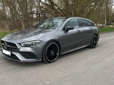 Gebraucht Mercedes CLA220 Shooting Brake AMG line 190 PS (139 kW) 2019 Grau Kombi