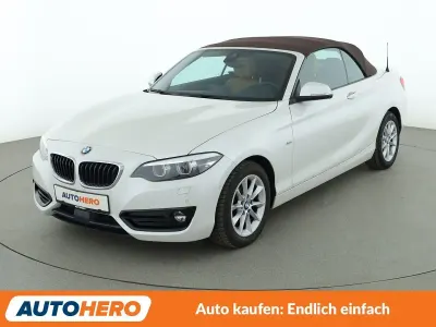 Gebraucht BMW 220 Sport Line 184 PS (135 kW) 2018 Weiß Cabrio