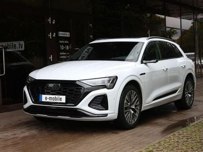 Gebraucht Audi Q8 e-tron S-Line 300 kW (408 PS) 2023 Weiß SUV