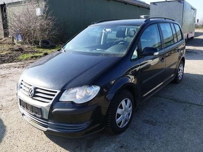 Gebraucht VW Touran 105 PS (77 kW) 2008 Schwarz Van / Kleinbus