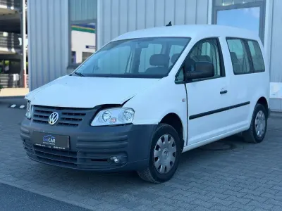 Gebraucht VW Caddy 109 PS (80 kW) 2009 Weiß Van / Kleinbus
