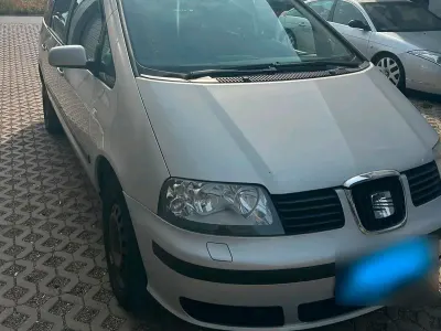 Gebraucht Seat Alhambra 115 PS (84 kW) 2003 Silber Van / Kleinbus