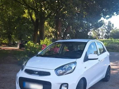 Gebraucht Kia Picanto 67 PS (49 kW) 2016 Weiß Kleinwagen
