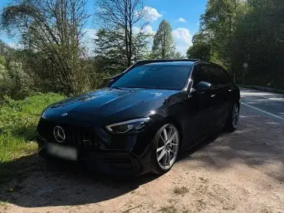 Usata Mercedes C300 AMG 258 CV (189 kW) 2023 Nero Station wagon