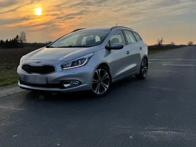 Gebraucht Kia Ceed 2012 Grau Kleinwagen