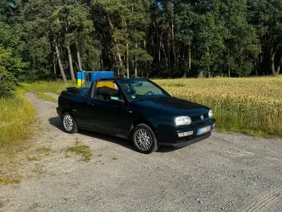 Gebraucht VW Golf Cabriolet 75 PS (55 kW) 1997 Grün Cabrio