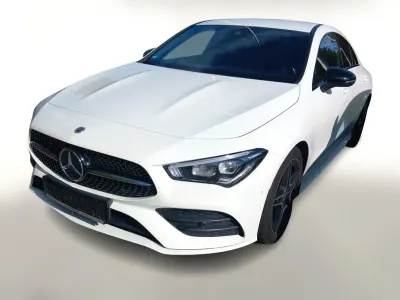 Gebraucht Mercedes CLA200 AMG line 163 PS (119 kW) 2022 Polarweiß Coupé