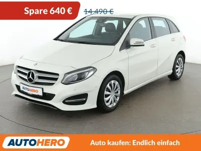 Brugt Mercedes B200 Urban 136 HK (100 kW) 2016 Hvid MPV