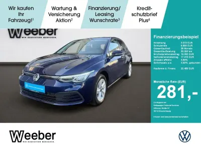 Gebraucht VW Golf VIII Life 116 PS (85 kW) 2023 Blau Limousine