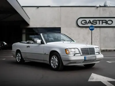 Brugt Mercedes E320 220 HK (161 kW) 1995 Hvid Cabriolet