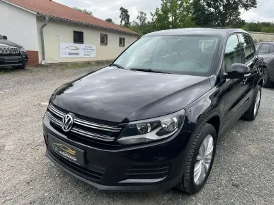 Gebraucht VW Tiguan Trendline 110 PS (80 kW) 2011 Schwarz SUV