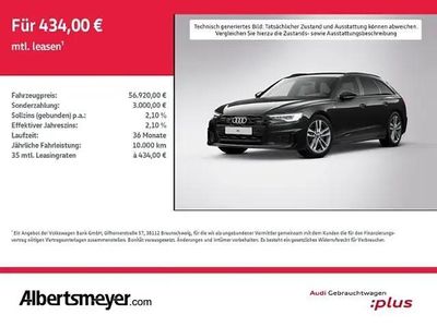 Schwarz Gebraucht 2025 Audi A6 S-Line Kombi | 56.919 € (Fairer Preis)