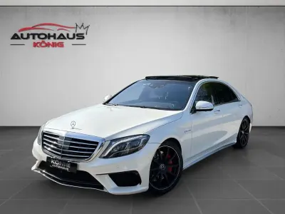 Second-hand Mercedes S63 AMG AMG 585 CP (430 kW) 2015 Alb Berlinǎ