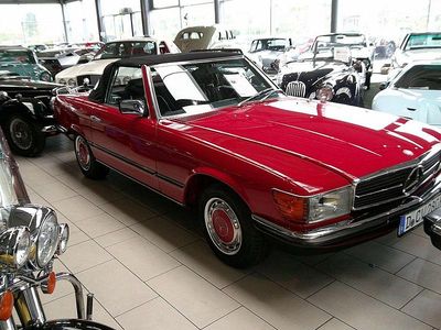 Usata Mercedes SL280 185 CV (136 kW) 1984 Rosso Cabrio