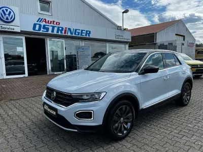 Gebraucht VW T-Roc Sport 150 PS (110 kW) 2019 White silver SUV