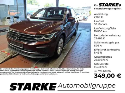 Gebraucht VW Tiguan Sport 150 PS (110 kW) 2021 Schwarz SUV