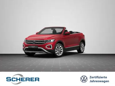 Brugt VW T-Roc Cabriolet Style 116 HK (85 kW) 2024 Rød Cabriolet