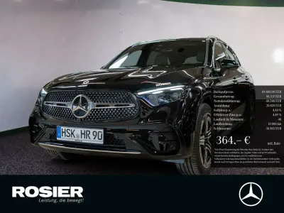 Brugt Mercedes GLC220 AMG line 197 HK (144 kW) 2026 Sort Sedan