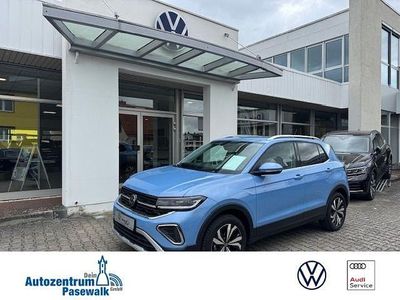 Gebraucht VW T-Cross Style 116 PS (85 kW) 2024 Clear blue metallic (metallic) SUV