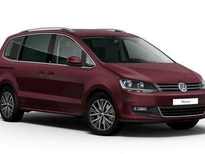 Gebraucht VW Sharan Allstar 184 PS (135 kW) 2016 Rot Van / Kleinbus
