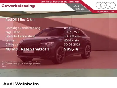 Ny Audi Q8 Sport 489 HK (359 kW) 2026 Sort SUV
