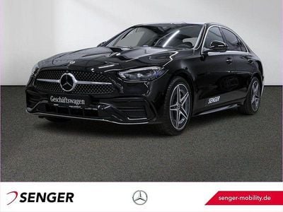 Lack obsidianschwarz Gebraucht 2026 Mercedes C220 AMG Limousine | 48.985 € (Teuer)