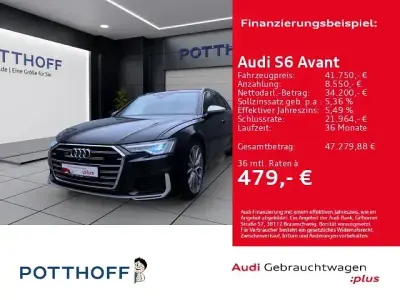 Gebraucht Audi S6 Ambiente 344 PS (253 kW) 2022 Mythosschwarz metallic Kombi