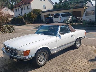 Gebraucht Mercedes SL280 177 PS (130 kW) 1976 Weiß Cabrio