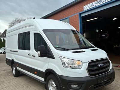 Gebraucht Ford Transit Trend 130 PS (95 kW) 2020 Weiß Van / Kleinbus