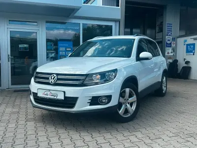 Gebraucht VW Tiguan Trendline 122 PS (89 kW) 2014 Weiß SUV