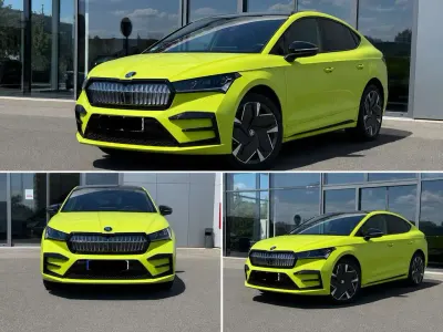 Gebraucht Skoda Enyaq iV Suite 219 kW (299 PS) 2023 Mamba green SUV