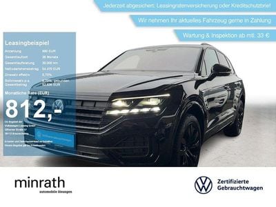 Schwarz Gebraucht 2022 VW Touareg R-line SUV | 54.470 € (Fairer Preis)