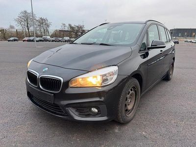 Gebraucht BMW 218 Gran Tourer Advantage 150 PS (110 kW) 2015 Schwarz Van / Kleinbus