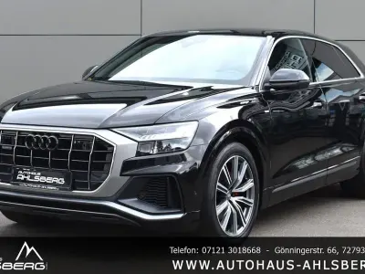 Gebraucht Audi Q8 S-Line 286 PS (210 kW) 2019 Orcaschwarz SUV
