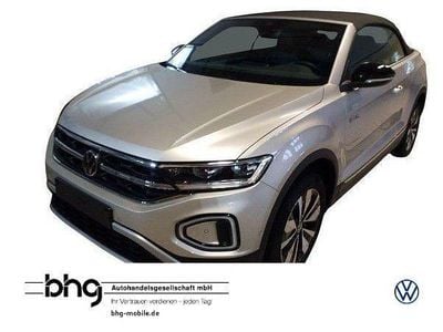 Gebraucht VW T-Roc Cabriolet Goal 116 PS (85 kW) 2025 Ivory silver metallic/schwarz Cabrio