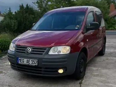 Gebraucht VW Caddy Life 105 PS (77 kW) 2005 Rot Van / Kleinbus