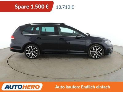 Gebraucht VW Golf VII Highline 150 PS (110 kW) 2019 Schwarz Kombi