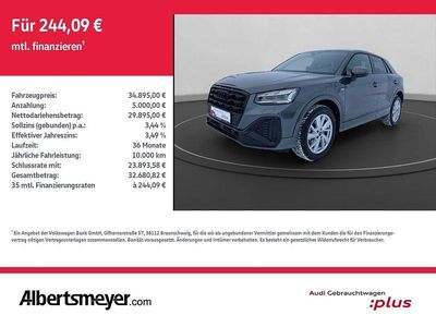 Gebraucht Audi Q2 S-Line 150 PS (110 kW) 2025 Daytonagrau perleffekt SUV