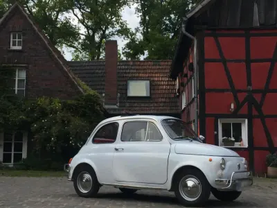 Gebraucht Fiat 500 23 PS (16 kW) 1970 Weiß Kleinwagen
